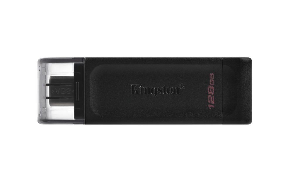 Kingston DataTraveler 70 | 128GB USB-C 3.2 Flash Drive | Zwart - Matmuis - Matmuis